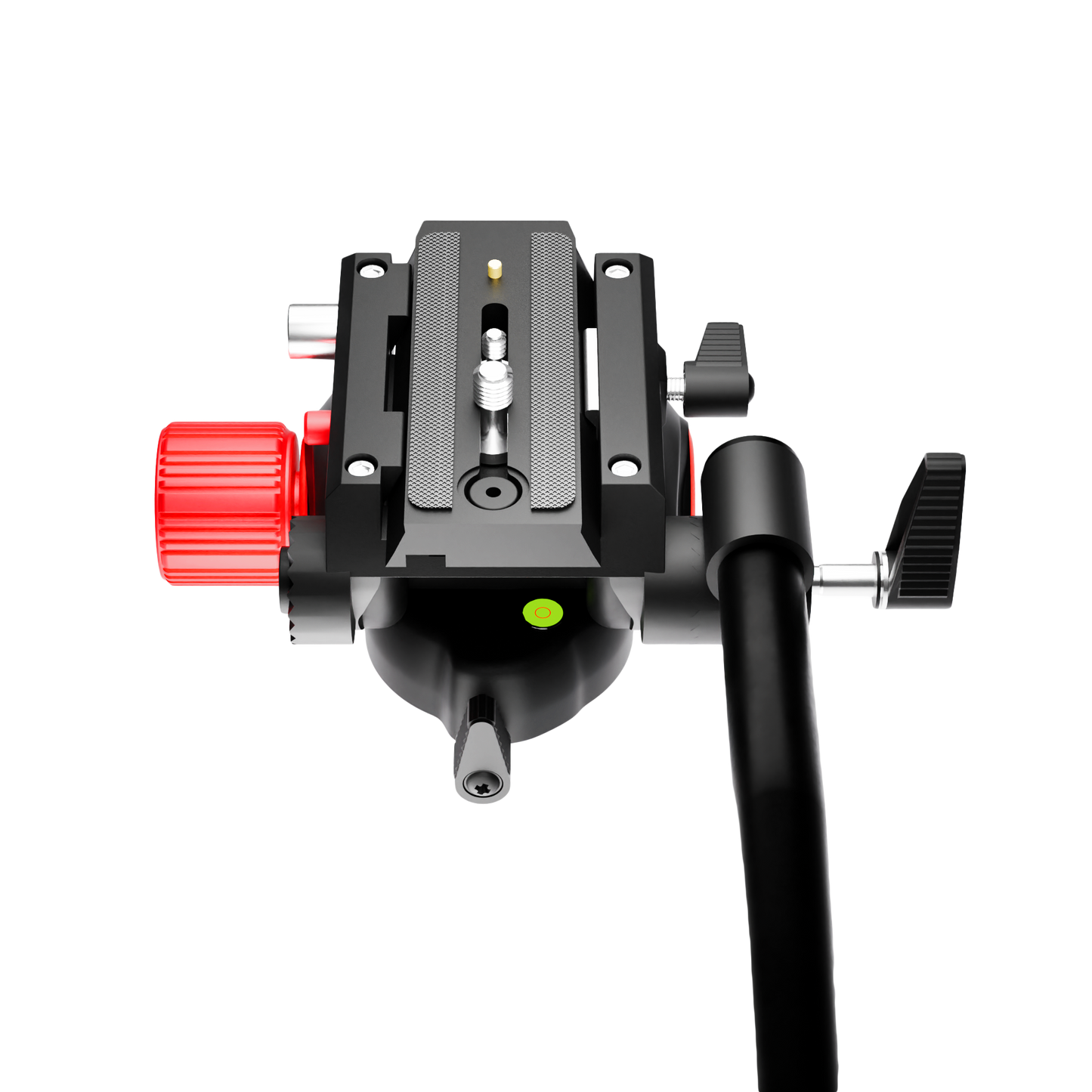 WELBORN WB-HD-004MFH Professional Fluid Tripod Head – 10KG Load Capacity, Smooth Pan Tilt Head with Quick Release for DSLR & Video Cameras