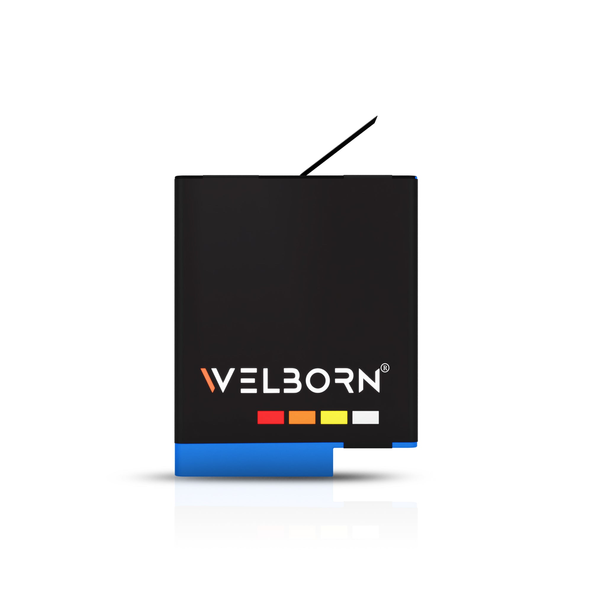 Welborn Platinum 2200mAh Rechargeable Battery Pack for GoPro Hero 8 Black (WB-AB-ADT801)