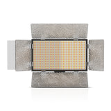 Welborn 768B-BD Bi-Color LED Video Light with Barndoor – Adjustable Color Temperature for Professional Lighting