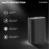 WELBORN Jumbo LPE6NH PRO (4000 mAh) Platinum Lithium-ion Battery for Canon EOS 5D Mark II III IV 5DS 5DS R 6D 60D 6D Mark II 7D 7D Mark II 70D 80D Cameras