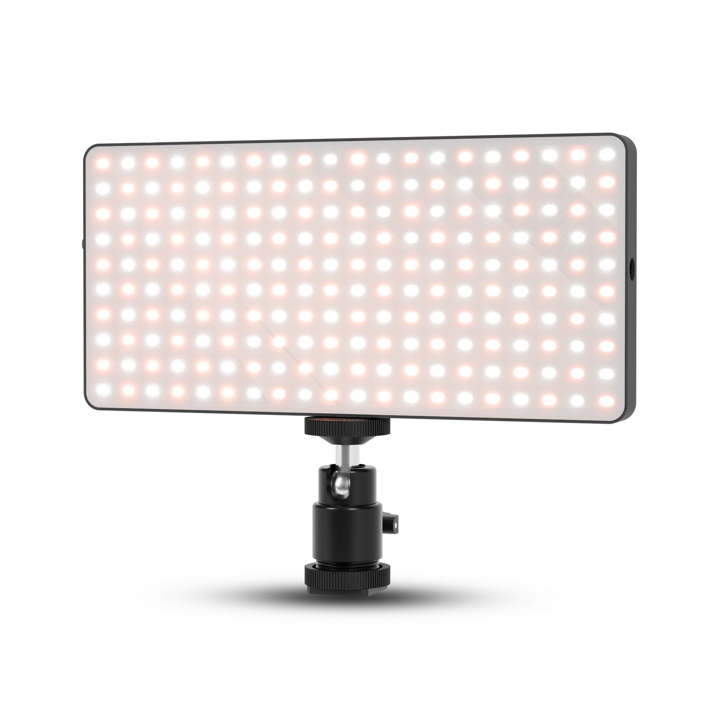 WELBORN (LM200B) 200 Led Metal Body Portable Bi-Color LED Video Light with Built-in 5400mAh Battery & OLED Screen for Photography & Videography