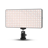 WELBORN (LM200B) 200 Led Metal Body Portable Bi-Color LED Video Light with Built-in 5400mAh Battery & OLED Screen for Photography & Videography
