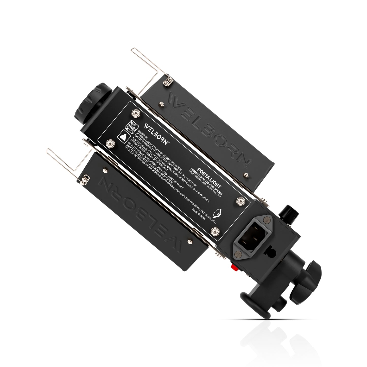 WELBORN Porta 1000 watt Halogen video light – High Power Continuous Studio Light, Warm Daylight Output, Professional Lighting for Photography, Videography, Film Making & Studio Shoots