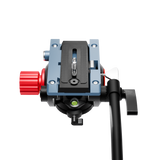 WELBORN WB-HD-550MFH Professional Tripod Head – 10KG Load Capacity, Smooth Pan & Tilt, Quick Release Plate for DSLR & Video Cameras