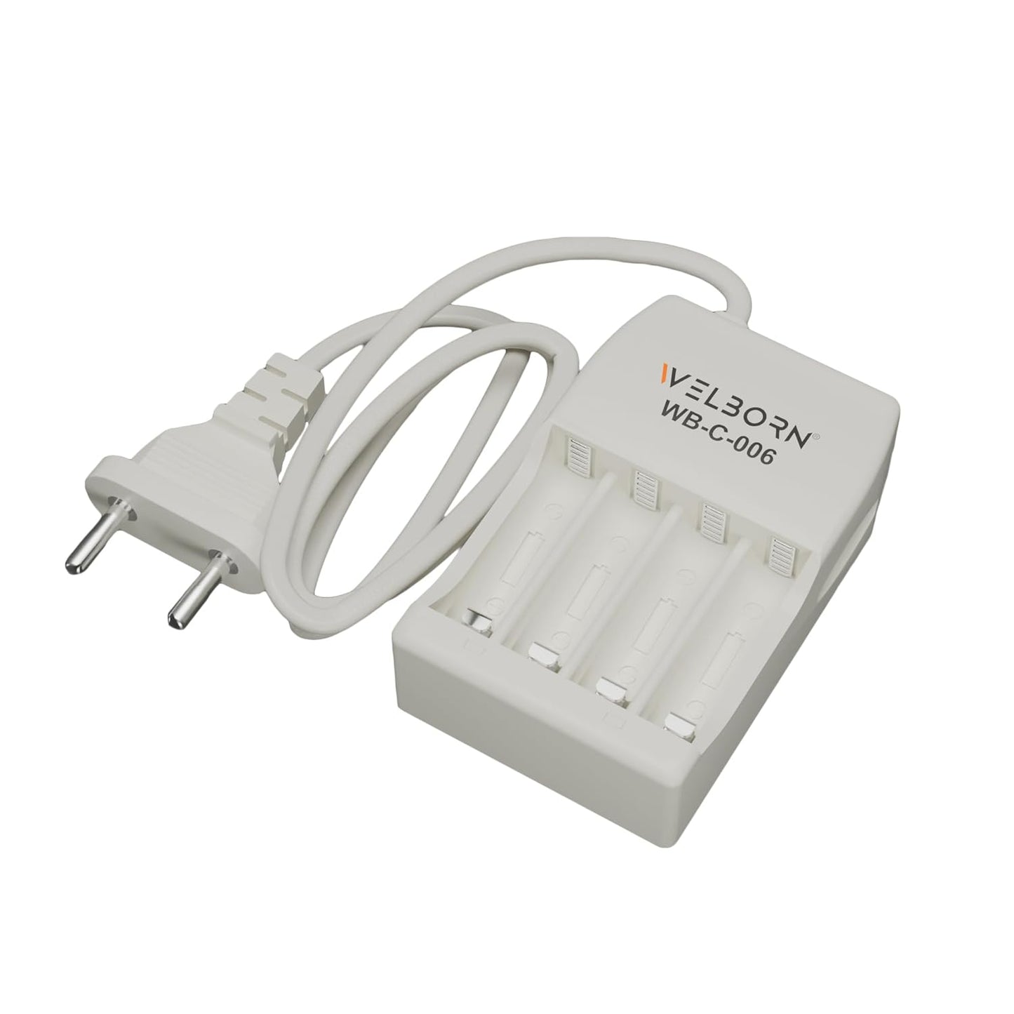 WELBORN WB-C-006/PCR Charger for 4 Rechargeable AA/AAA and NiMH Batteries AA Cell Charger