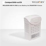 WELBORN 9000mAh Li-on Battery for Phantom 4 Pro, Phantom 4 Advanced, Phantom 4 Pro Plus, Phantom 4 Pro V2.0(Non-OEM)