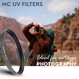 WELBORN UV Protection Lens Filters, Ultra Slim, Anti Scratch, Multi Coated 16 Layer for DSLR and SLR's