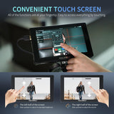 FEELWORLD F7PLUS 7 Inch Camera Field Monitor 1200 Nit Touchscreen with 4K 60Hz HDMI2.0, 3DLUT HDR, Waveform, External Installable NP-F970 Cold Shoe Mount