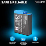 Welborn Platinum 2200mAh Rechargeable Battery Pack for GoPro Hero 8 Black (WB-AB-ADT801)