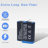 Welborn Platinum 2500mAh Rechargeable Battery Pack for GoPro Hero 9 Black (WB-AB-ADT901)