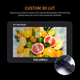 FEELWORLD F5 Prox 5.5 Inch 1600nit High Bright DSLR Camera Field Monitor Touchscreen Waveform 3D LUT F970 External Kit Install for Power Wireless Transmission 1920x1080 4K HDMI in Out Type-c Input