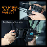 FEELWORLD F5 Prox 5.5 Inch 1600nit High Bright DSLR Camera Field Monitor Touchscreen Waveform 3D LUT F970 External Kit Install for Power Wireless Transmission 1920x1080 4K HDMI in Out Type-c Input