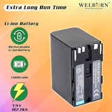 WELBORN BP970G Rechargeable Battery Pack Compatible with Canon CF100,XF105,XF200,XF205,XF300,XF305,EOS C100,C100 Mark II, C500,C300,C300 PL |Canon Camera Battery