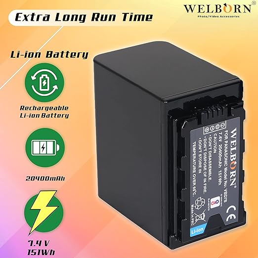 WELBORN VW-VBD78 Platinum Camera Battery (2400mAh)