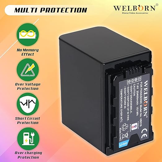 WELBORN VW-VBD78 Platinum Camera Battery (2400mAh)