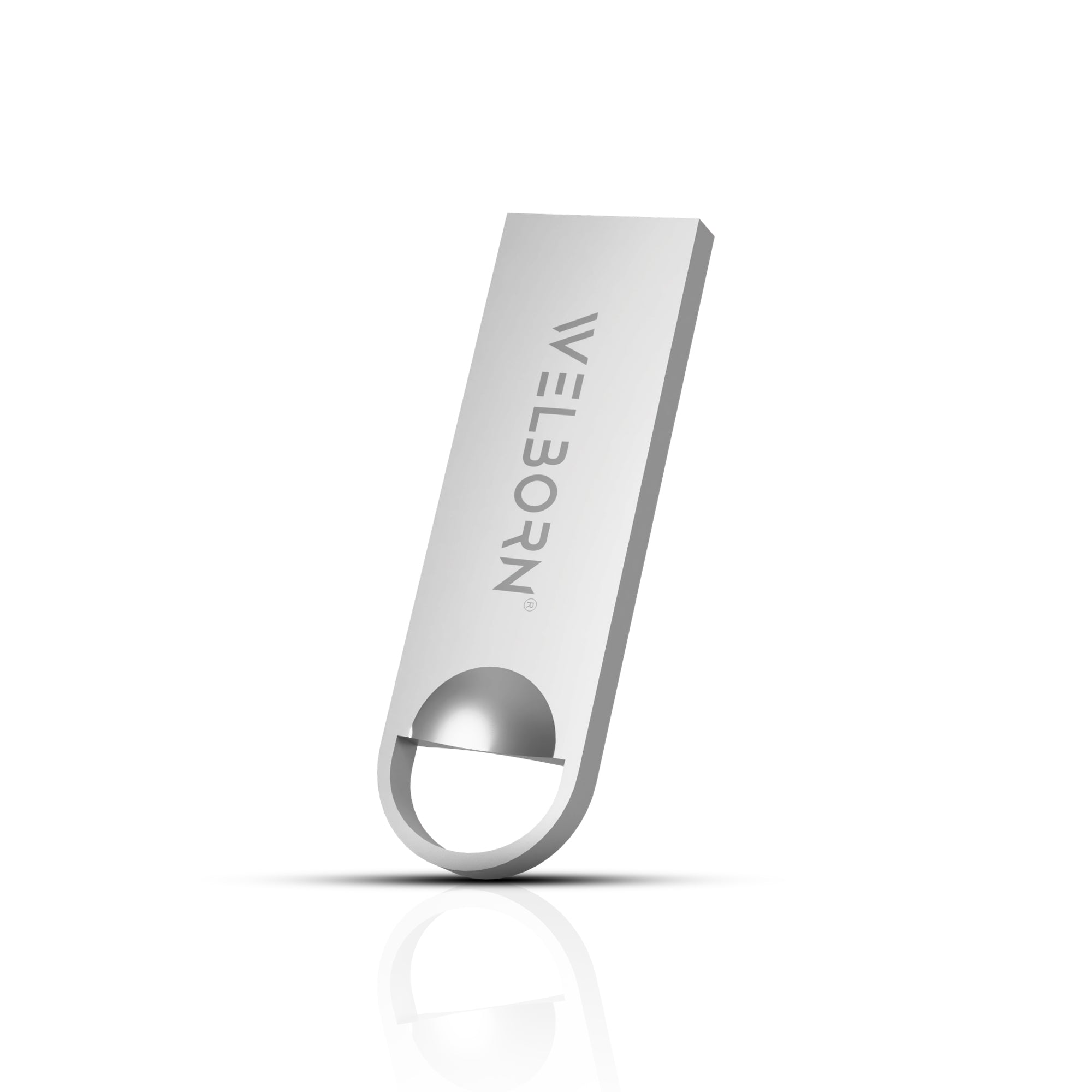 Welborn Metal USB 2.0 Pen Drive – Magnetic, X-Ray/Temperature Resistant, for Smartphones, Tablets, Laptops & Mac
