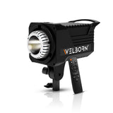 WELBORN 180W Bi-Color COB LED Video Light | Dual Color Professional Continuous Lighting | Remote Control | 96+ CRI & TLCI | Adjustable Brightness | Studio Light for Photography, Videography, YouTube & Film Production