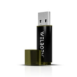 Welborn USB 3.2 Gen 1 Metal Flash Drive – Fast Transfer Speed, Magnetic Body, Temperature/X-Ray Protection, for Phone, Tablet & Laptop