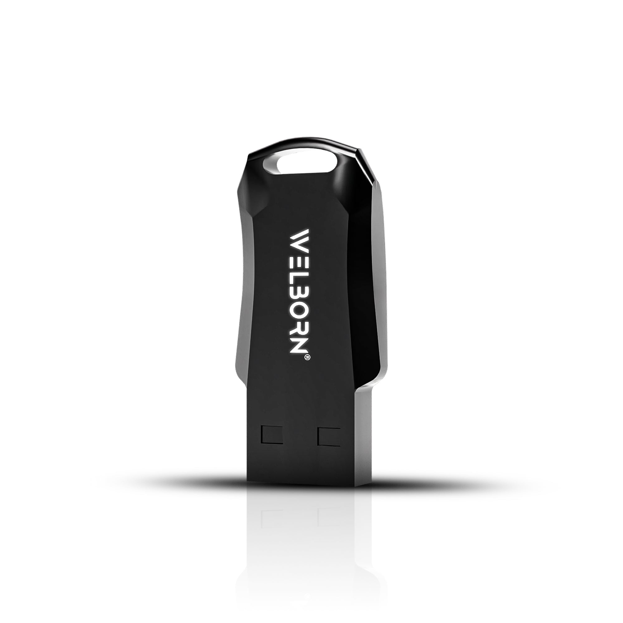 Welborn Plastic Pen Drive 2.0 – Portable Flash Drive for Laptop & Smart TV