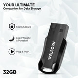 Welborn Plastic Pen Drive 2.0 – Portable Flash Drive for Laptop & Smart TV