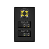 WELBORN Dual EN-EL25 Batteries with Charger combo pack for Nikon Mirrorless Cameras (Z30 / Z50 / Z fc)