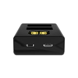 Welborn EN-EL25 Dual Camera Battery Charger with LCD Display, USB Powered Charger Compatible with Nikon Z50, Z30, Zfc Mirrorless Cameras