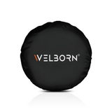 Welborn 5-in-1 Collapsible Light Reflector 43" (110cm) – Gold, Silver, White, Black & Translucent Photography Diffuser for Studio & Outdoor Shoots