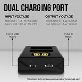 WELBORN Dual EN-EL25 Batteries with Charger combo pack for Nikon Mirrorless Cameras (Z30 / Z50 / Z fc)