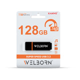 Welborn Pen Drive 3.2 Gen 1 – High-Speed Portable Flash Drive for Laptop, PC, Smart TV & Car Audio