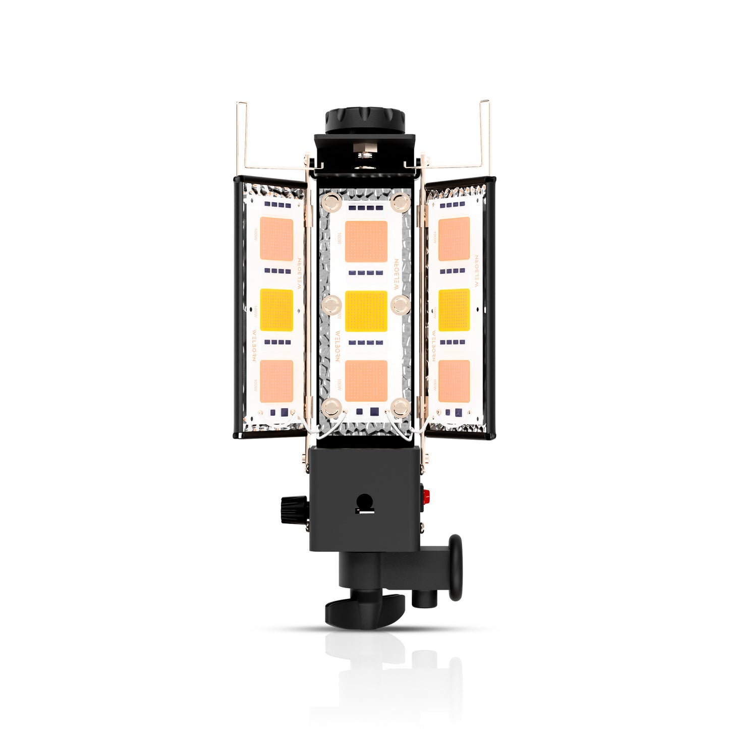 WELBORN LED Porta Light 900W Warm White Continuous Light with 5 Meter Power Cord & Carry Bag – Professional Photography & Video Studio Lighting