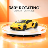 WELBORN 36cm Product Photography Turntable | 25KG Load Capacity | 360° Two-Way Rotation | Up to 4 RPM Adjustable Speed | Remote Control | USB Type-C Charging | Rotating Display Stand for Product Photography, Videography & E-Commerce