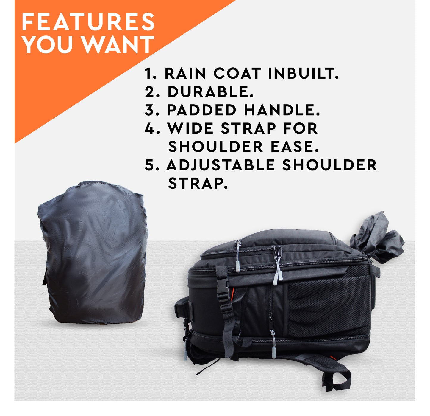 WELBORN Camera Bag (B07) for Outdoor Photography – Shock-Resistant Protective Carry Case