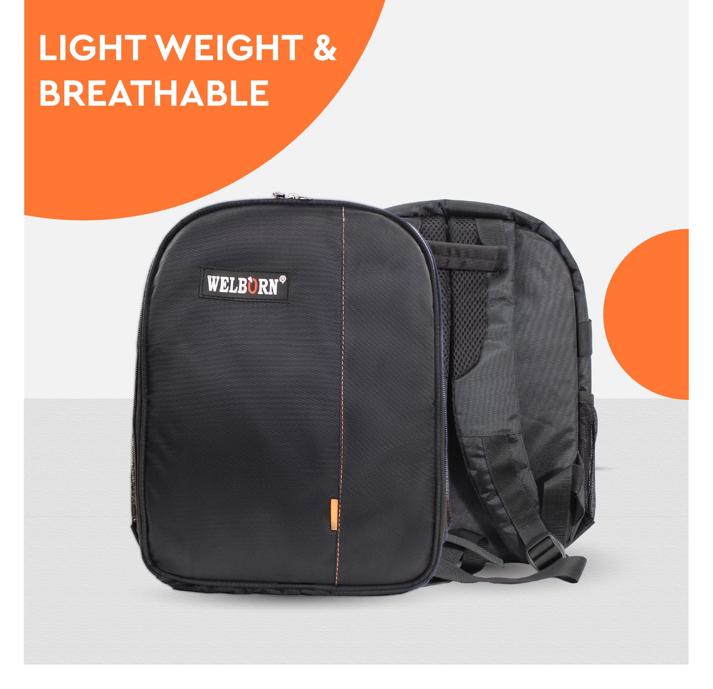 WELBORN Camera Bag (B03) – Protective Carry Case for DSLR, Mirrorless Cameras & Lenses
