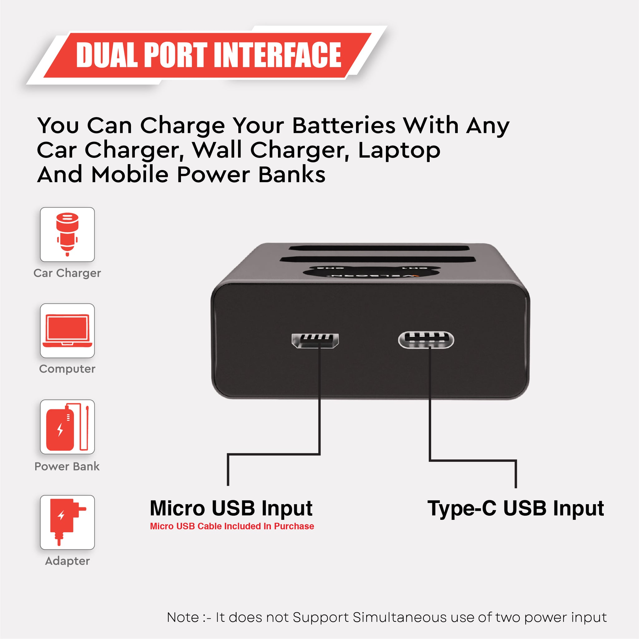WELBORN EN-EL14 Dual Battery & Charger Combo