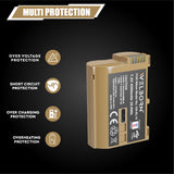 WELBORN EN-EL15 Platinum Battery for Nikon Cameras – High-Capacity Rechargeable Battery with USB Type-C Input