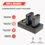 WELBORN EN-EL14 Dual Battery & Charger Combo