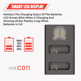 WELBORN EN-EL14 Dual Battery & Charger Combo