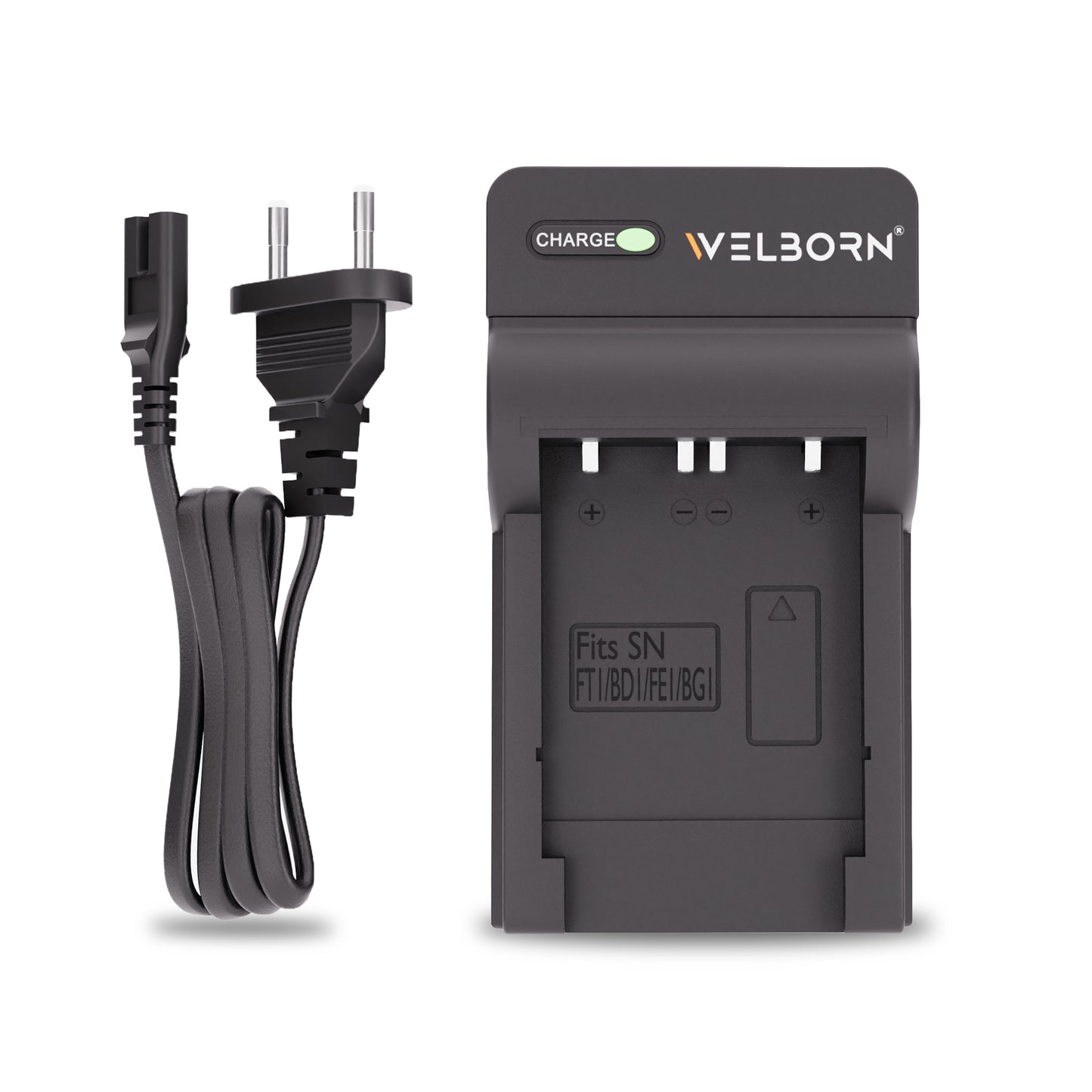 Welborn Camera Battery Charger for Sony NP-BG1 Battery Compatible with Sony Cyber-Shot DSC-H3 - H90, DSC-HX5-HX30, DSC-N1-N2, DSC-T20-T25, DSC-T100, DSC-W30-W300, DSC-WX1, DSC-T9, DSC-WX10, HDR-GW77