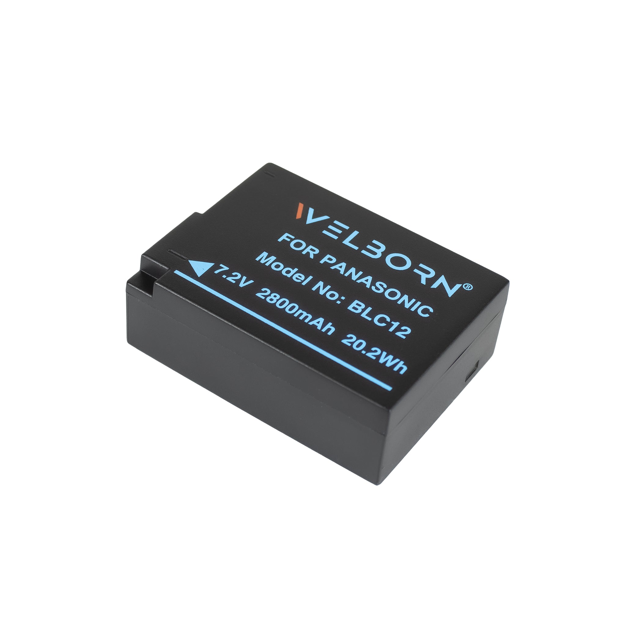 WELBORN DMW-BLC12 Camera Battery for Panasonic Lumix – Long-Lasting Performance for Photo & Video