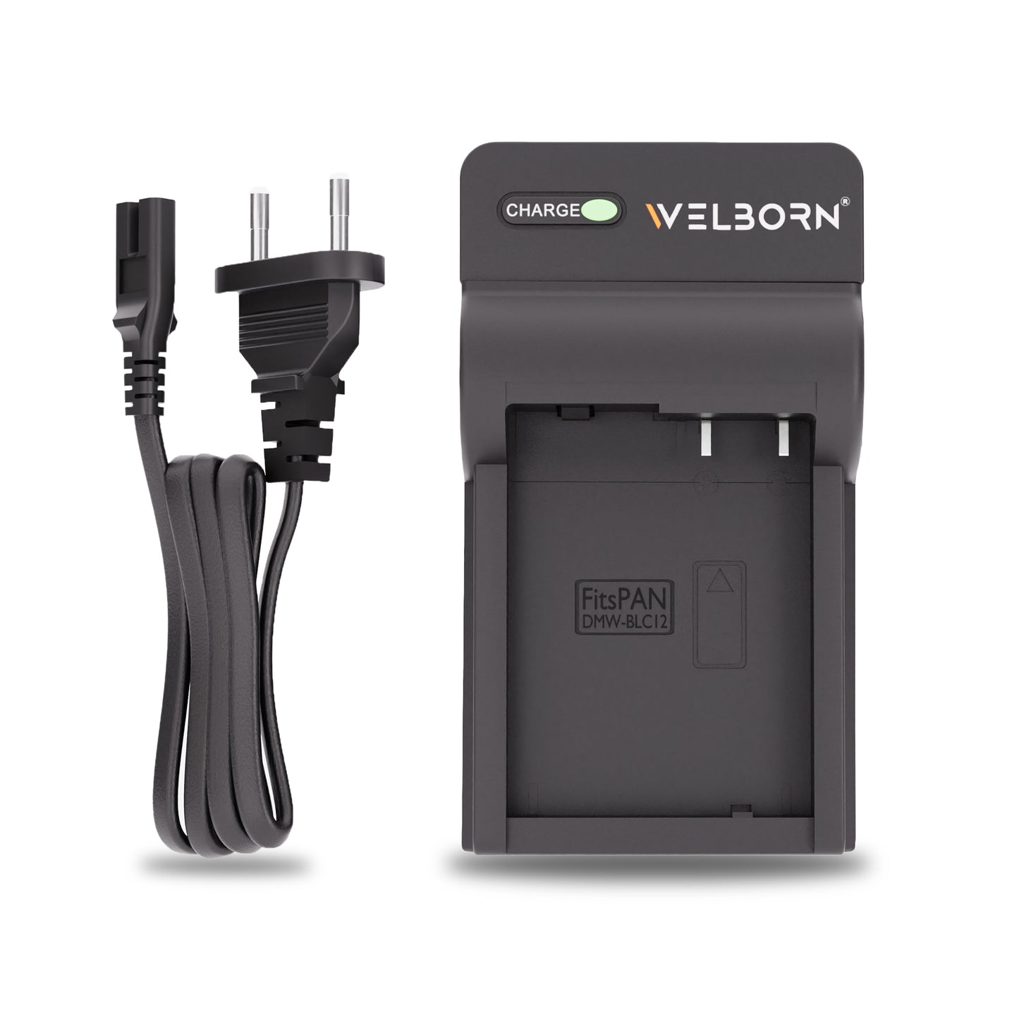 Welborn Camera Battery Charger for Panasonic BLC12 Battery Compatible with Lumix G7, G85, G95, GX8, FZ1000 Cameras