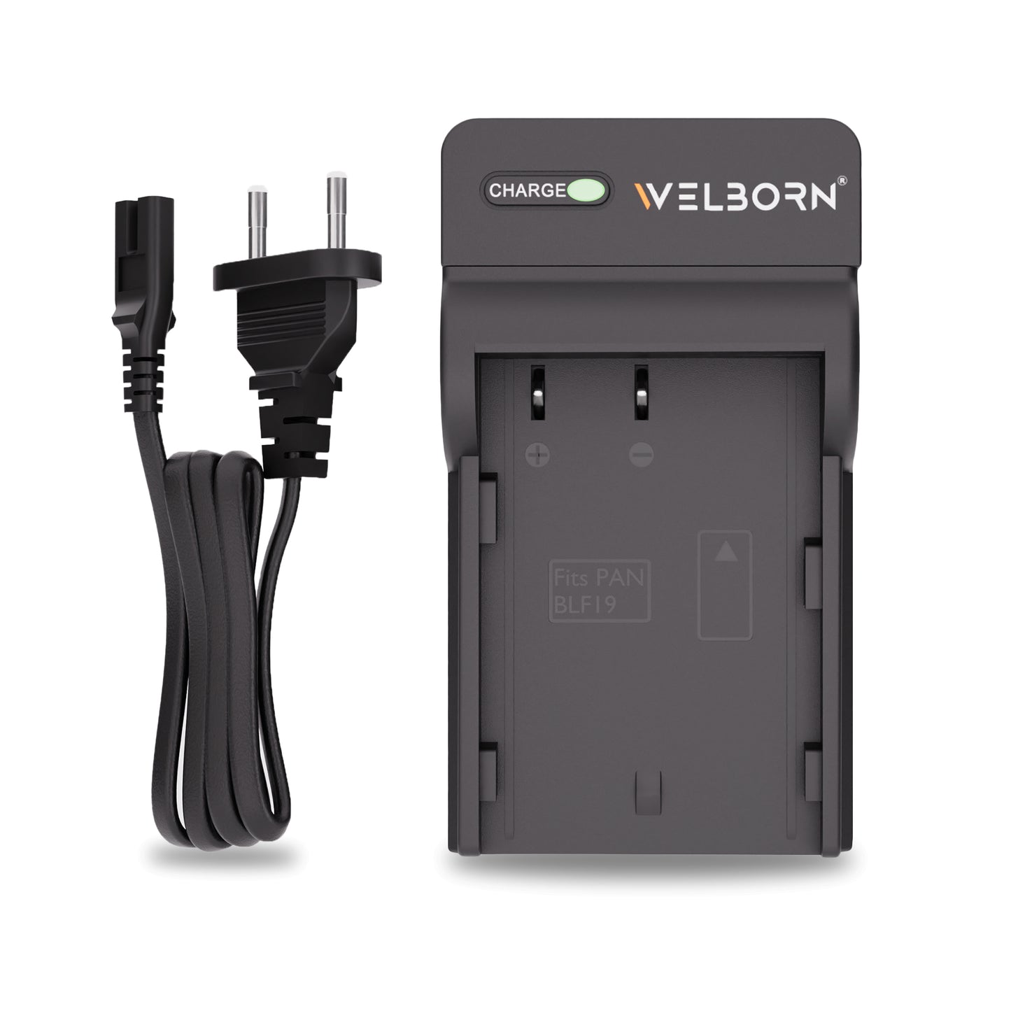 Welborn High-Speed Charger for BLF19 Camera Battery | Safe & Compact Design