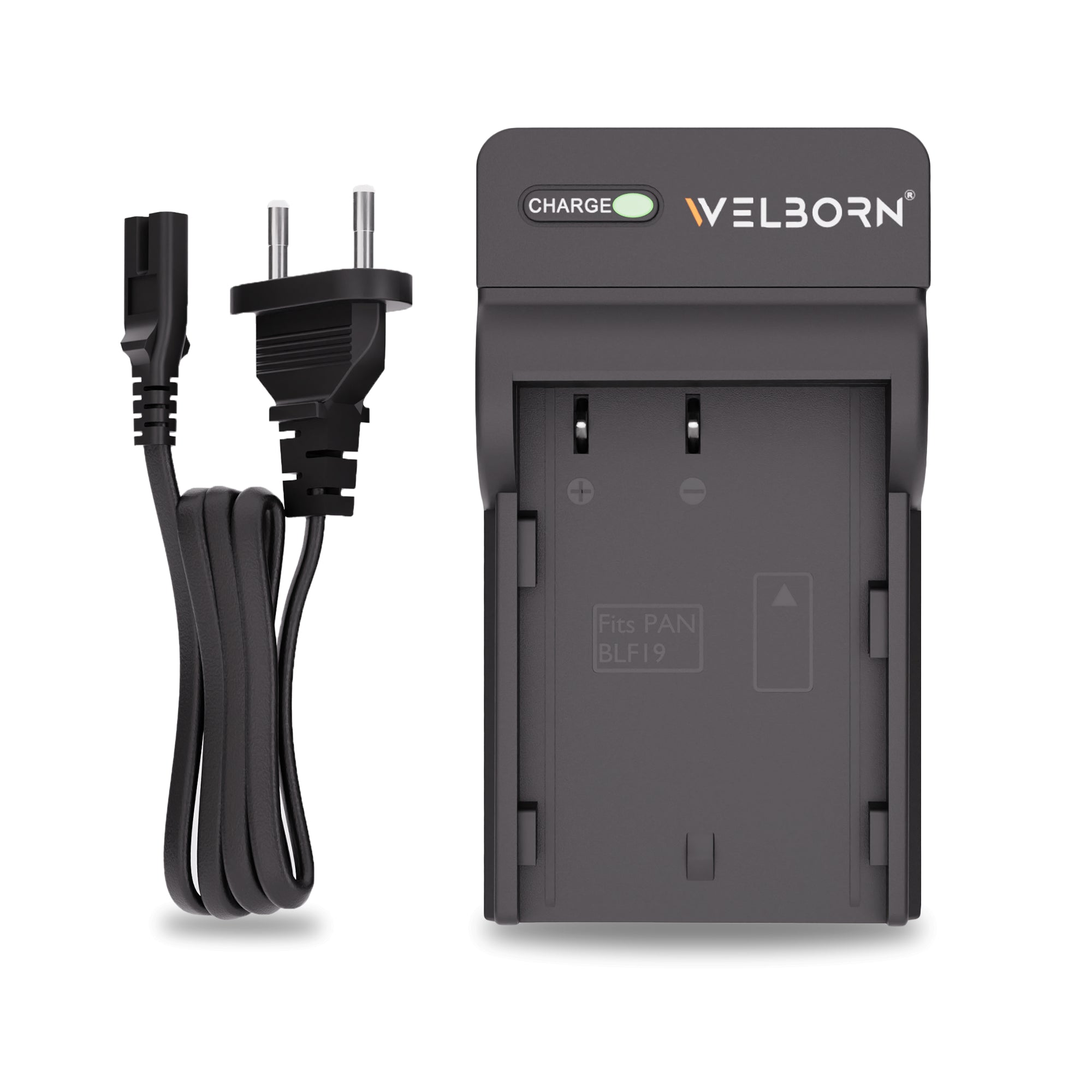 Welborn High-Speed Charger for BLF19 Camera Battery | Safe & Compact Design