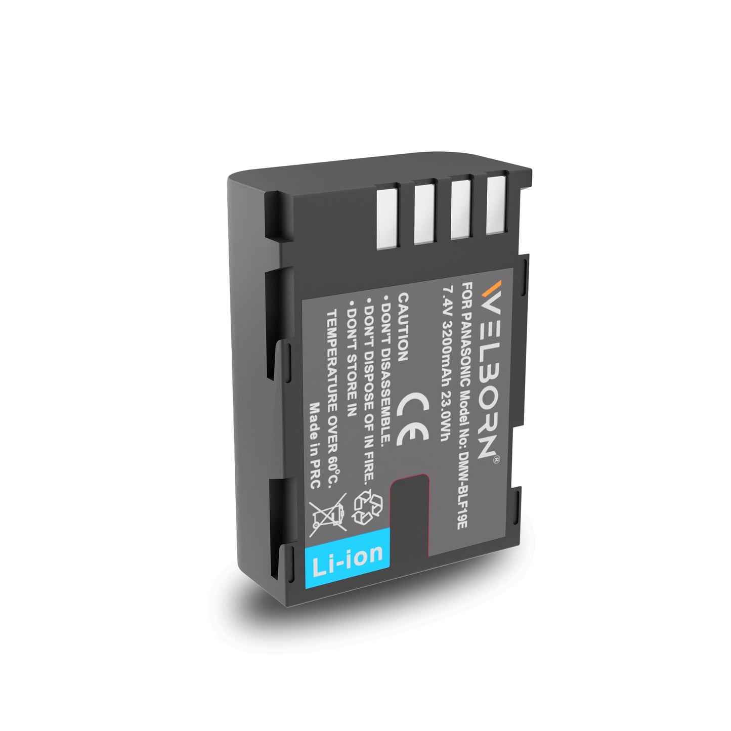 WELBORN BLF19 Platinum Rechargeable Battery for Panasonic Cameras – Professional Power for Creators