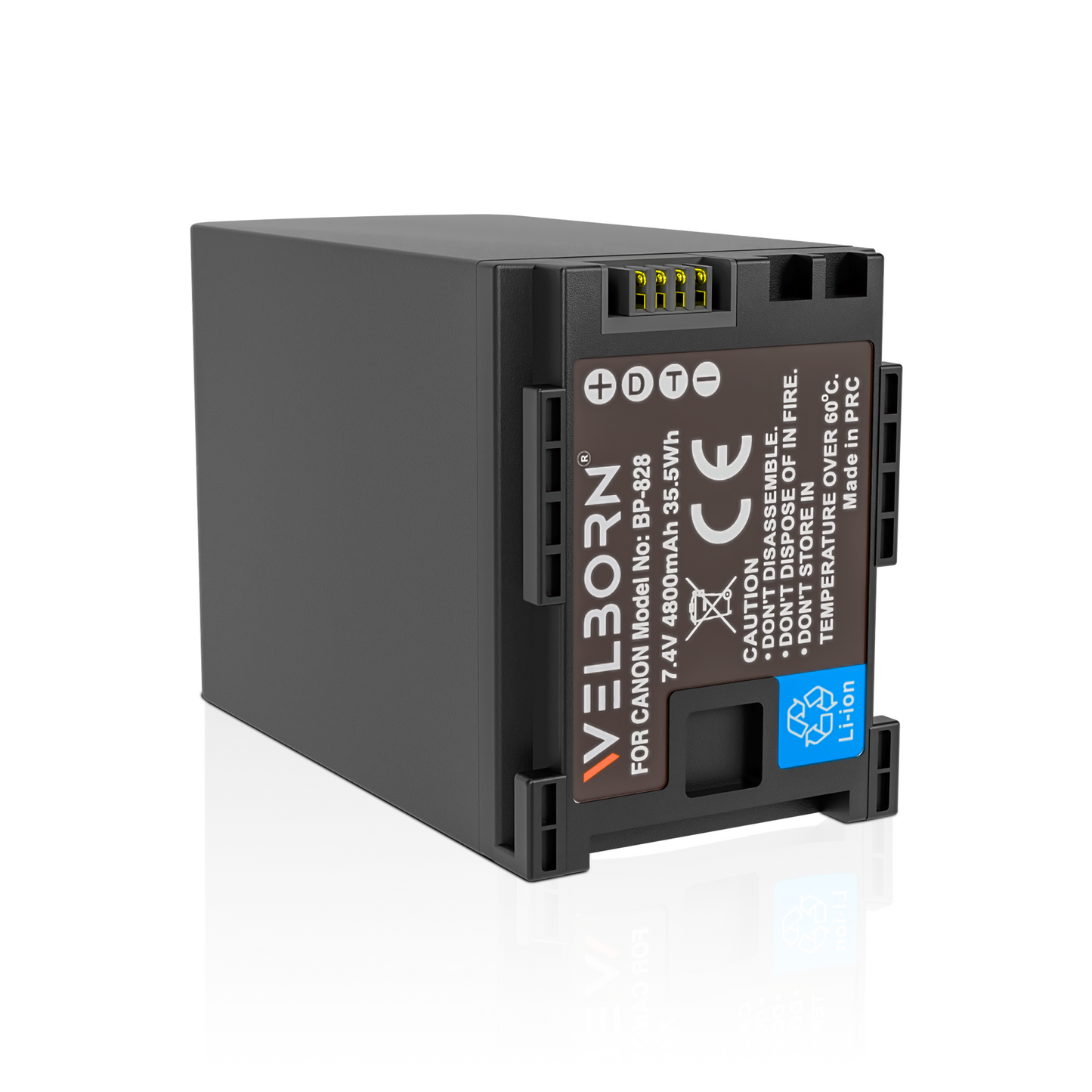 WELBORN BP-828 Rechargeable Battery Pack Compatible with XA10 to XA55, XF-40 Series, FS10 to FS400, VIXIA, LEGRIA, and HFG Series