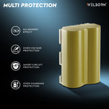 Welborn Camera Battery for Canon BP-511 (2800 mAh) Rechargeable Battery Pack Compatible with Canon EOS 50D; EOS 5D Mark 1; EOS 10; EOS 10D; EOS 20D; EOS 300D; EOS 30D; EOS 40D; EOS 50D