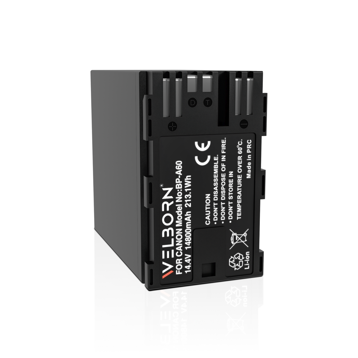 WELBORN BP-A60 Rechargeable Battery Pack Compatible with Canon EOS C70, C500 Mark II, C300, C300 Mark II, C200,XF705 | Canon Camera Battery
