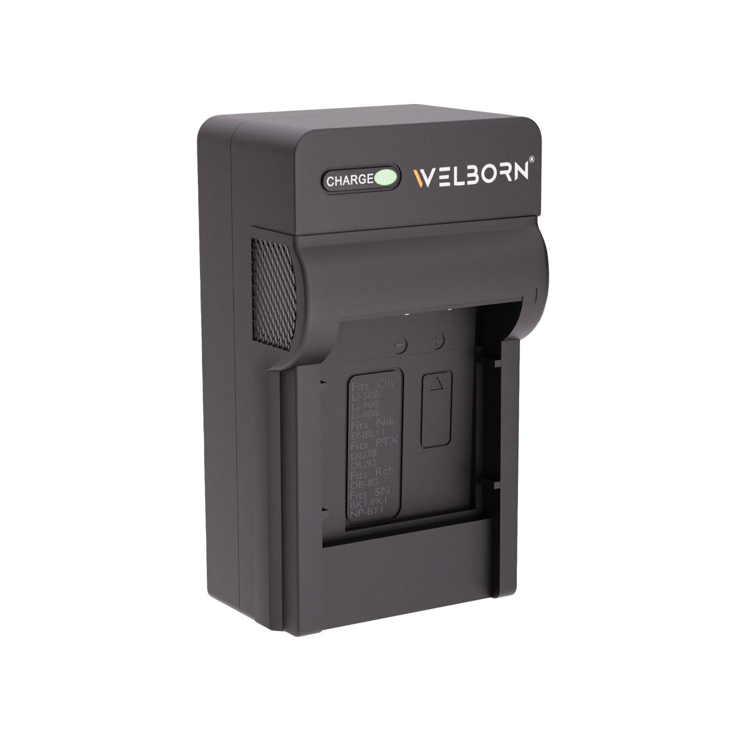 WELBORN Camera Battery Charger for Sony NP-BY1 Battery Compatible with Sony Action Cameras | Fast Charging & Compact Power Adapter