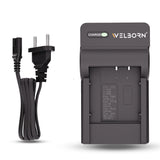 WELBORN Camera Battery Charger for Sony NP-BY1 Battery Compatible with Sony Action Cameras | Fast Charging & Compact Power Adapter