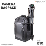 WELBORN Camera Bag (B10) for Photographers – Compact Padded Camera Carry Solution