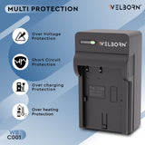 Welborn Camera Battery Charger for Canon BP-511 Battery Compatible with Canon EOS 10D, 20D, 30D, 40D, 50D, 5D Digital Cameras